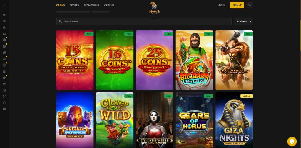 horus casino Φρουτάκια