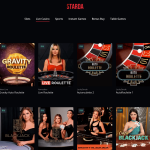 Starda Casino Ζωντανά παιχνίδια
